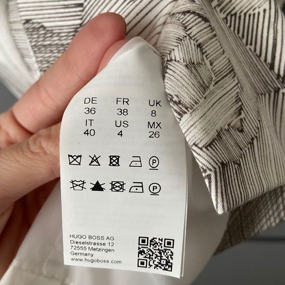 Hugo Boss Abstract Floral Sheath Dress - Picture 7 of 11